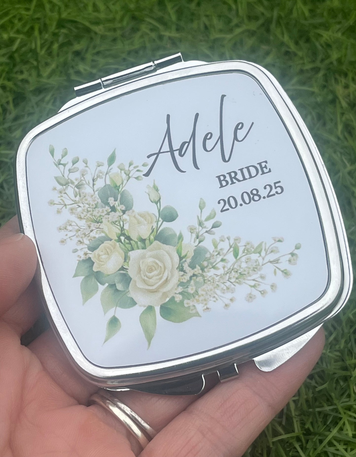 Wedding Compact Mirror