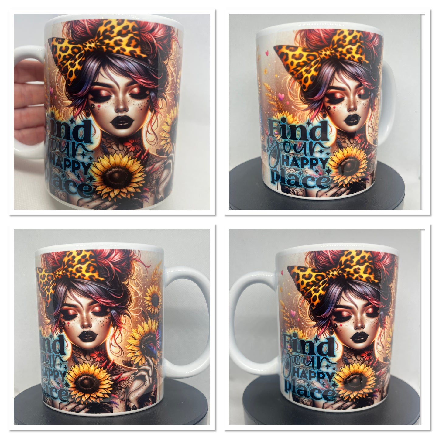 Find your happy place mug