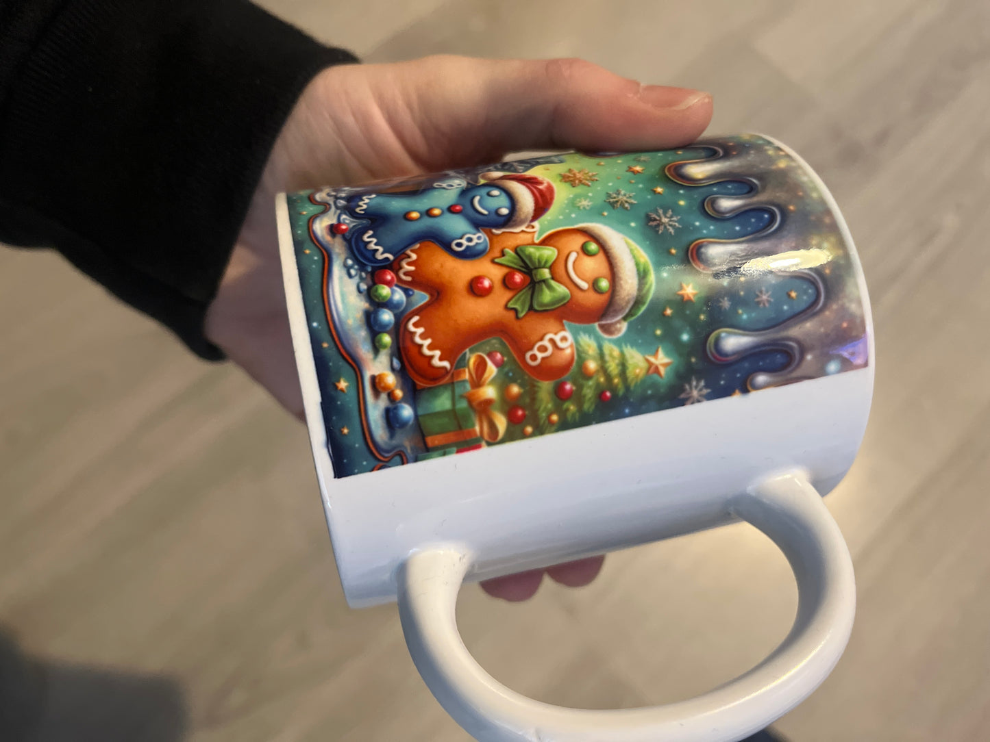 Xmas slime mug