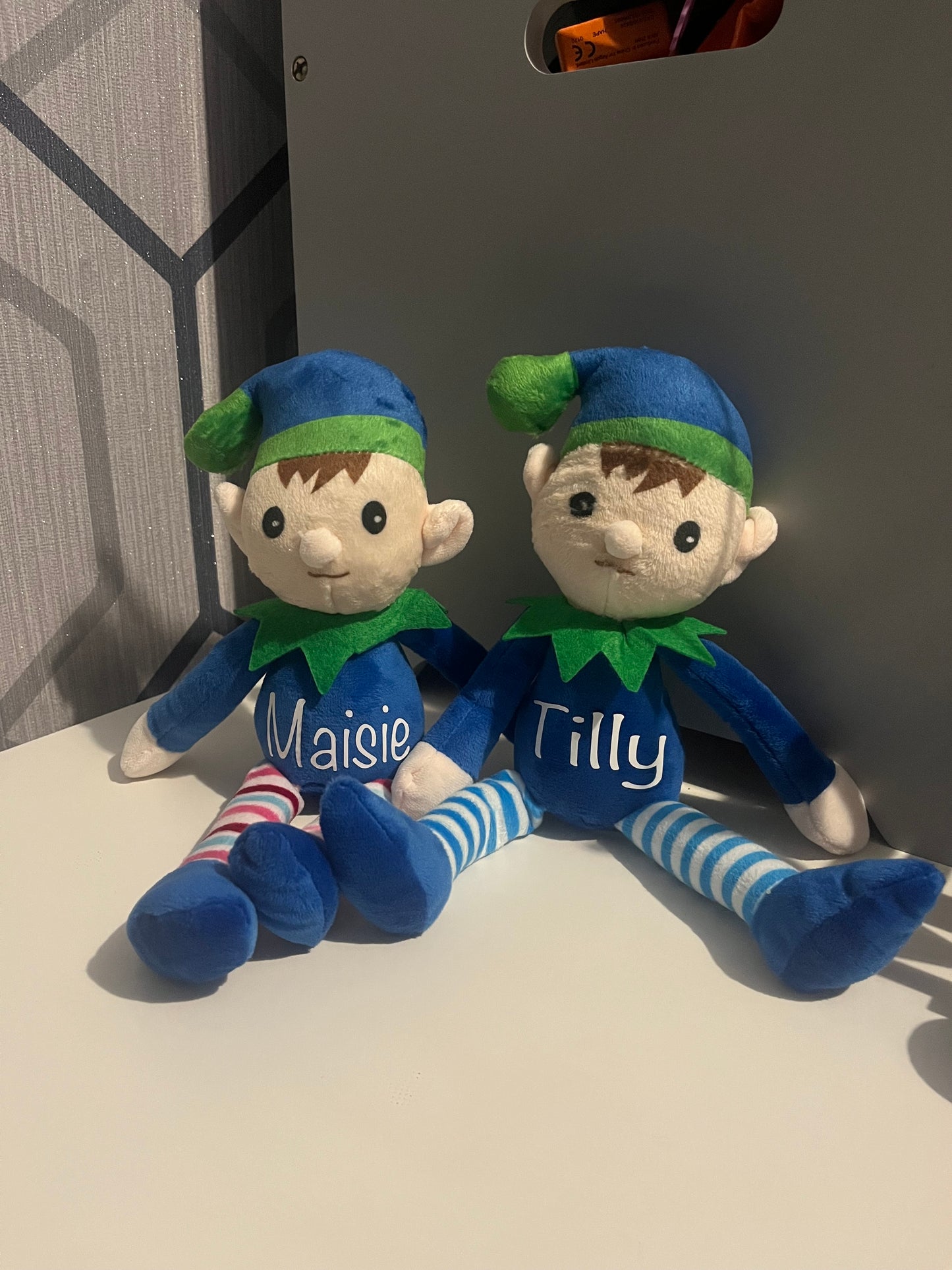 Blue elf teddy