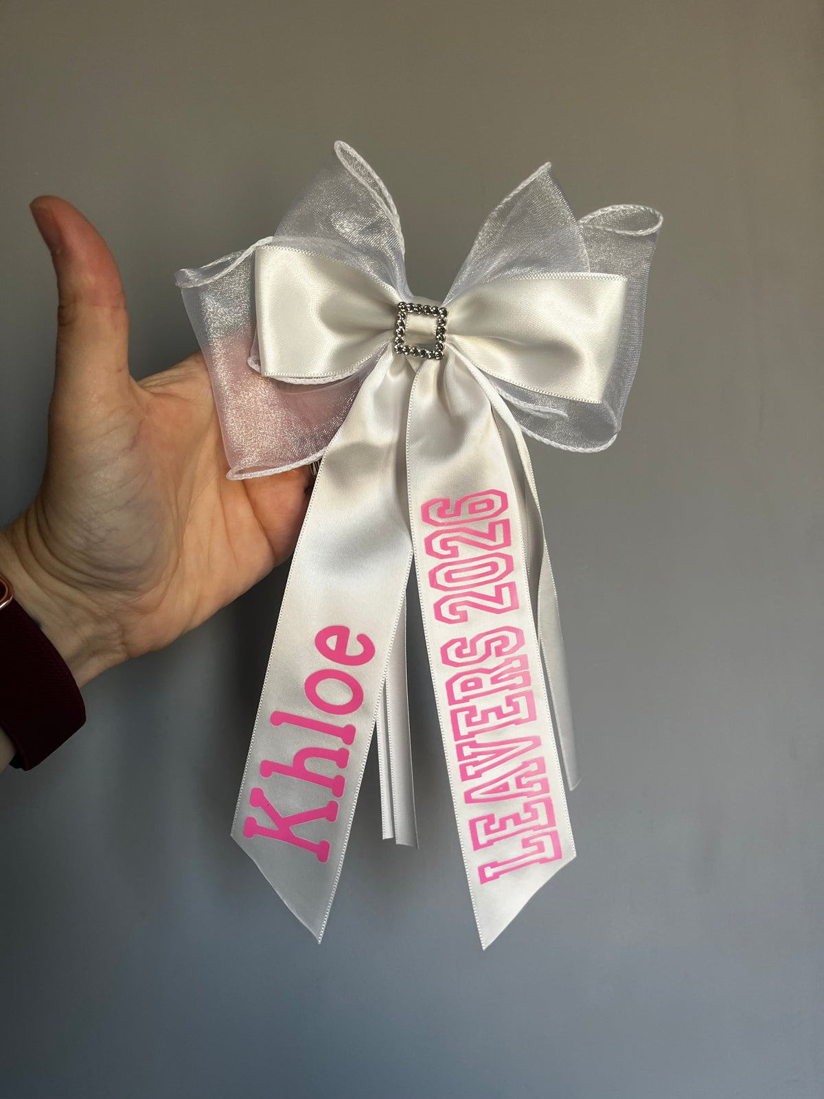 School Leaver Hair Bow