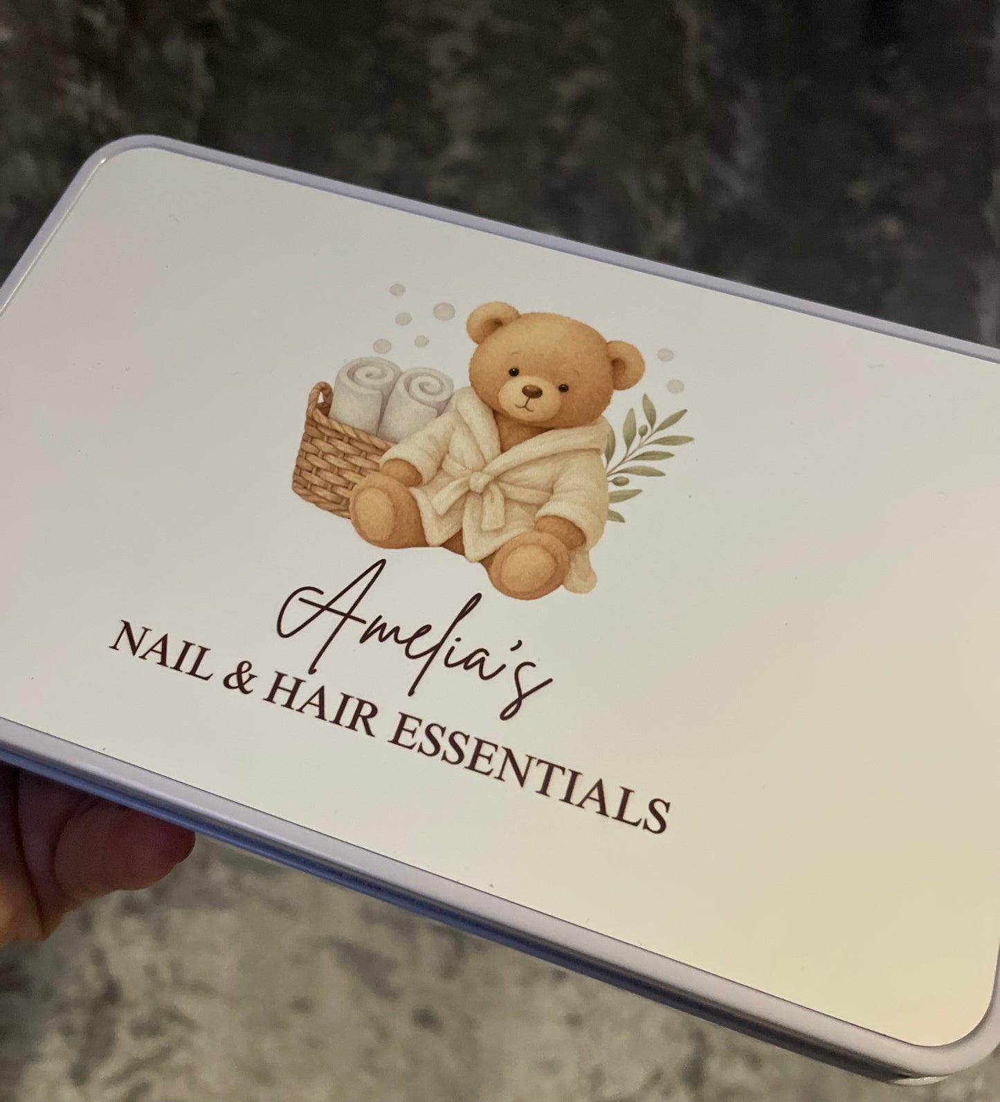 Nail & Hair Essentials Tin