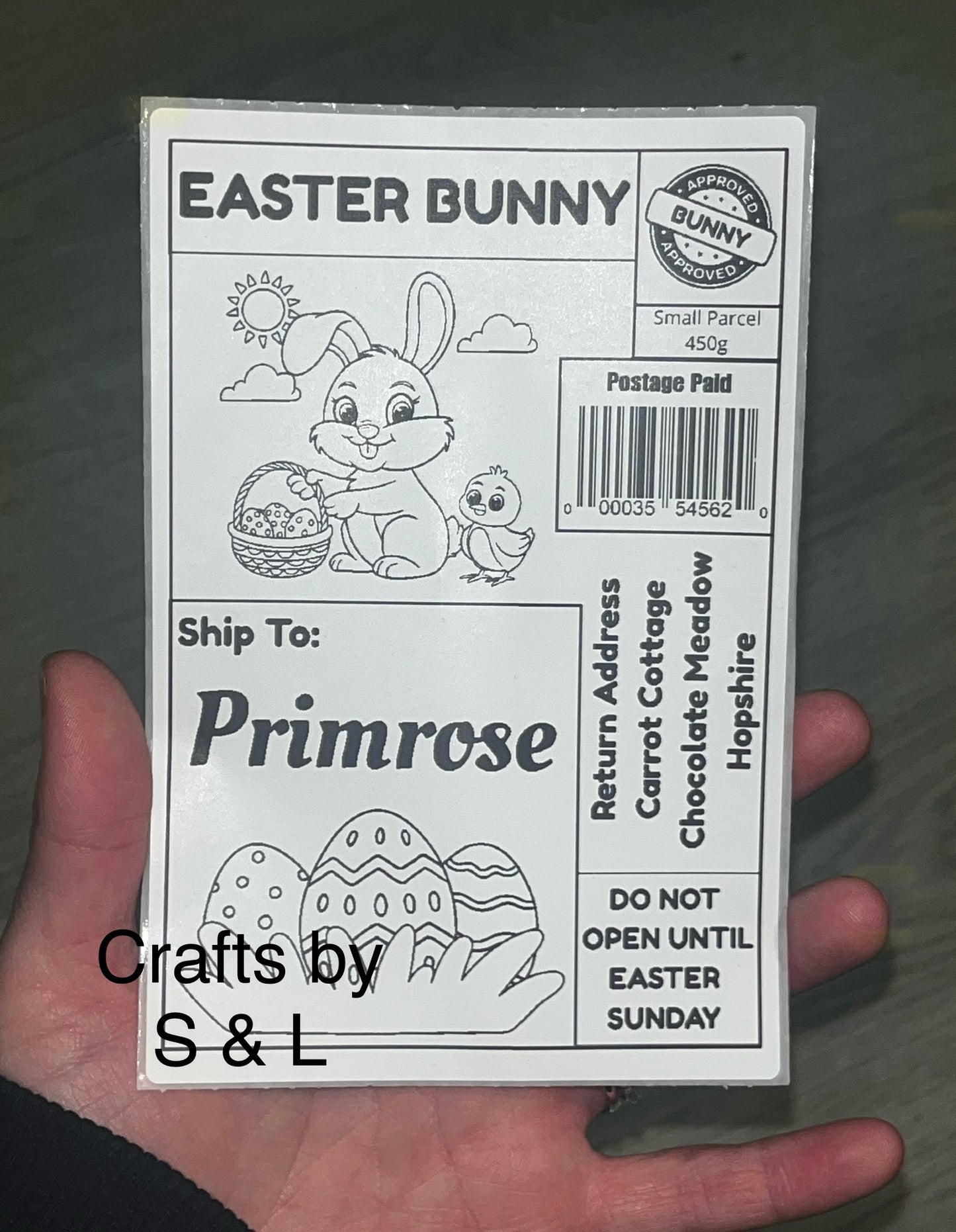 Easter labels -stickers