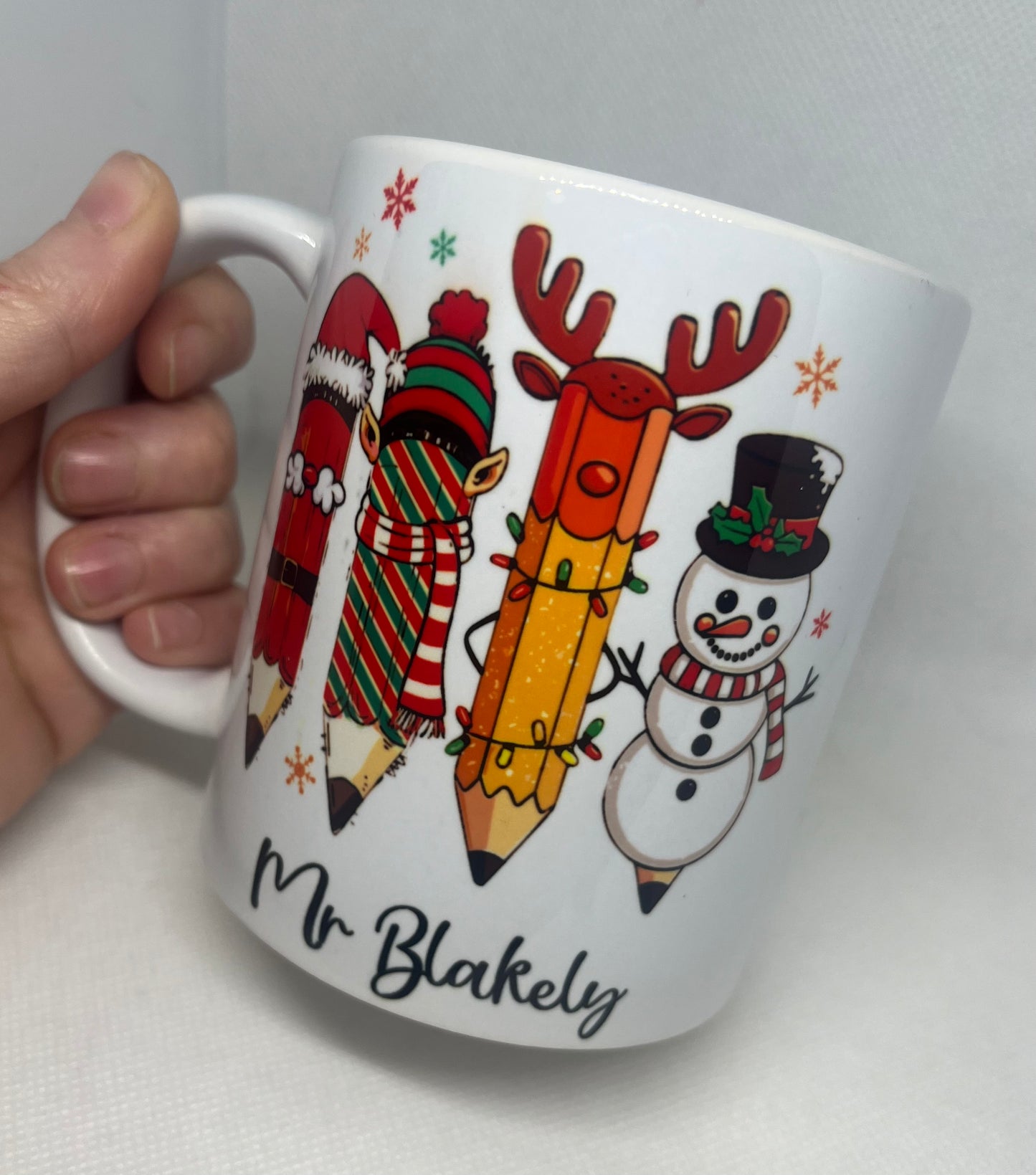 Teacher Xmas mug 💖