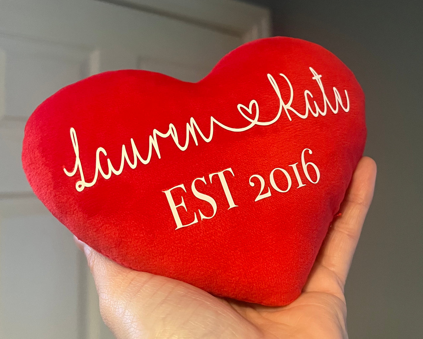 Red heart pillow ❤️