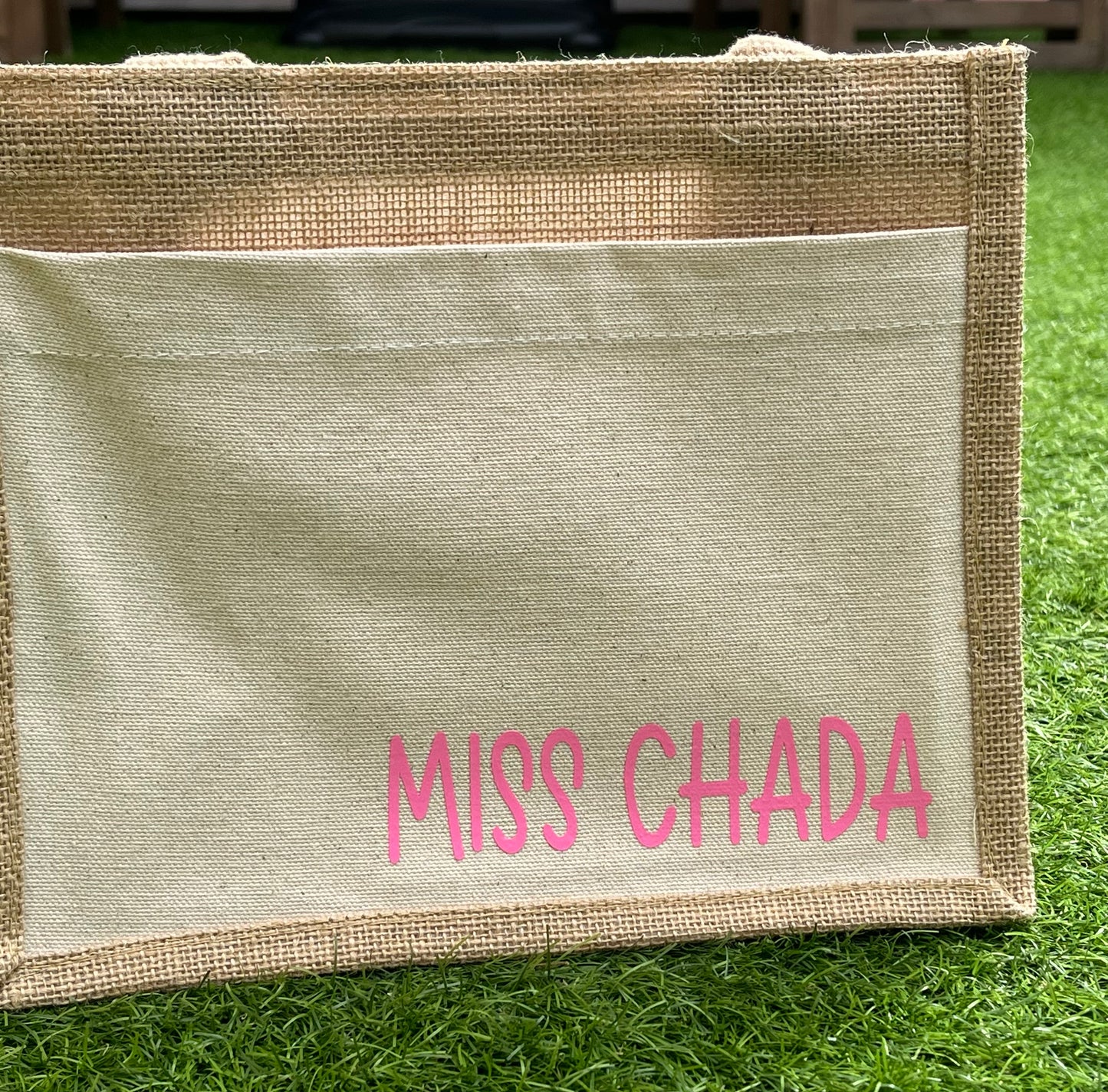 Personalised jute bags