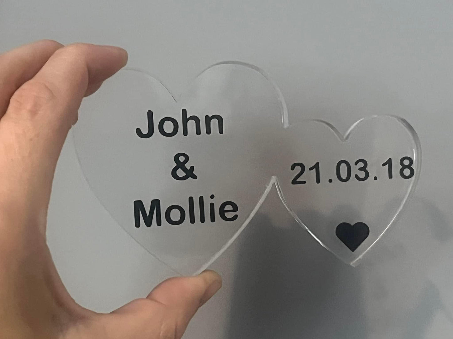 Free standing plaque