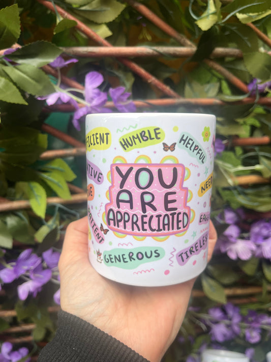 You are appreciated mug