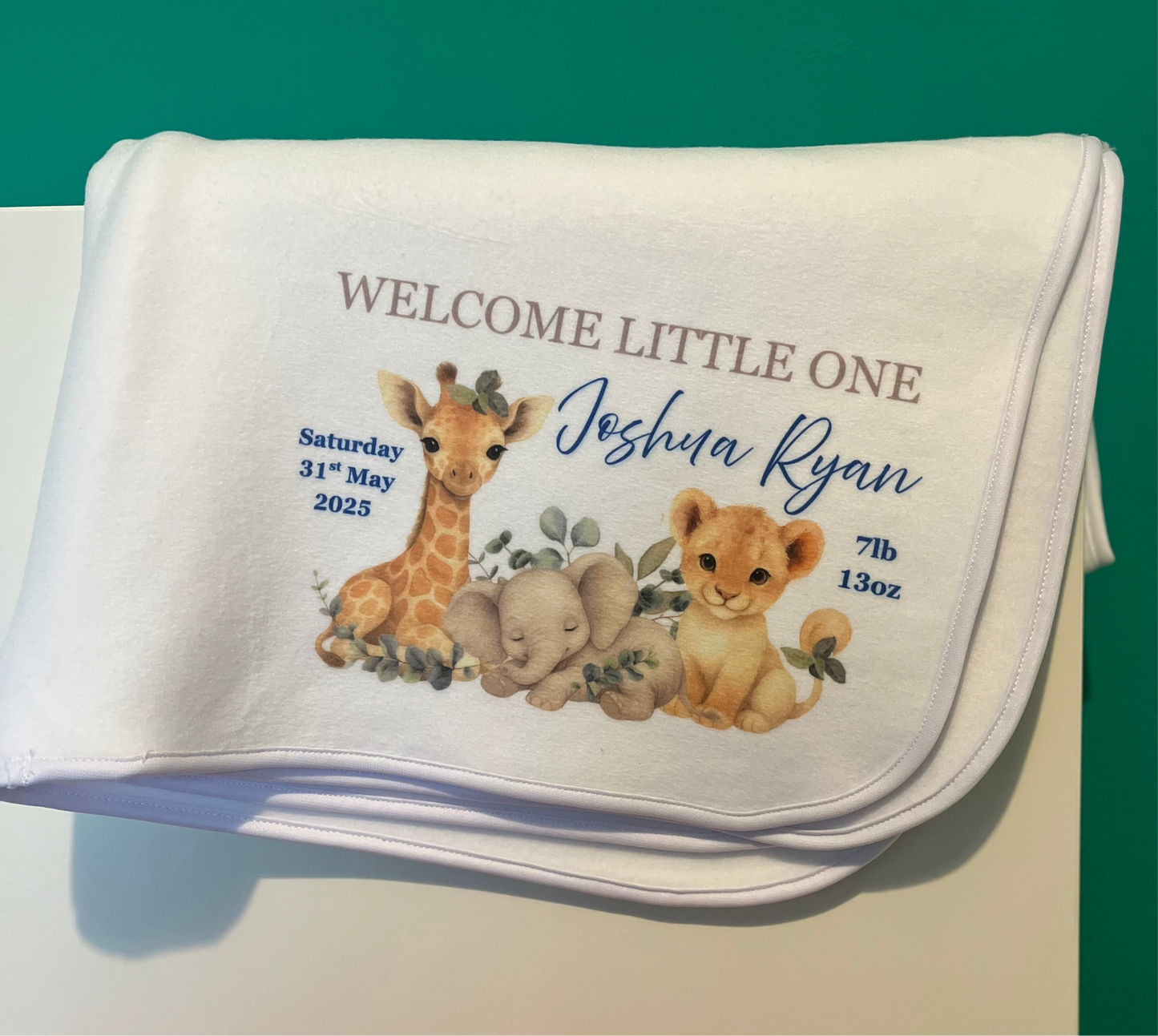 New born baby fleece