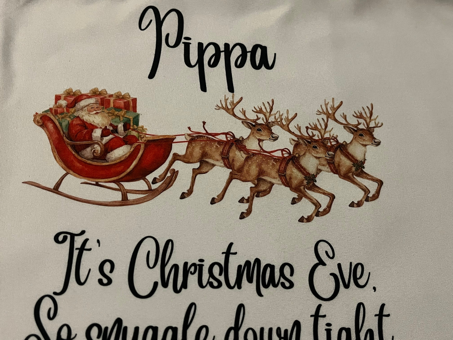 Christmas Eve Pillow Case
