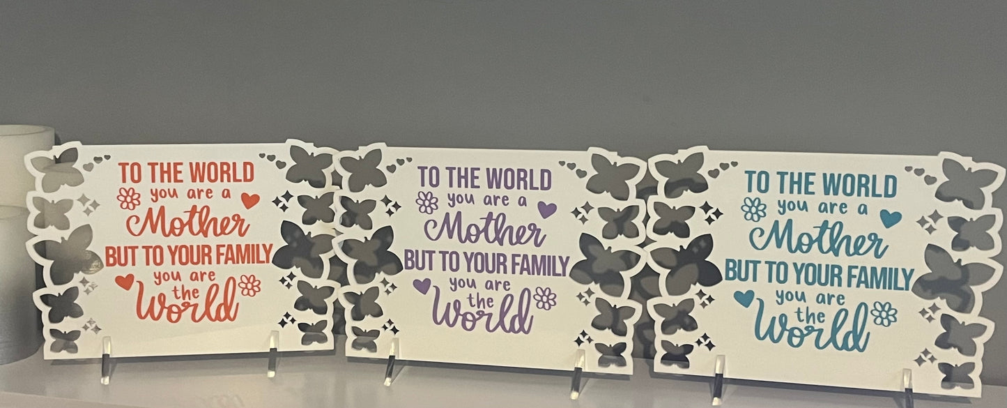 Mothers plaque