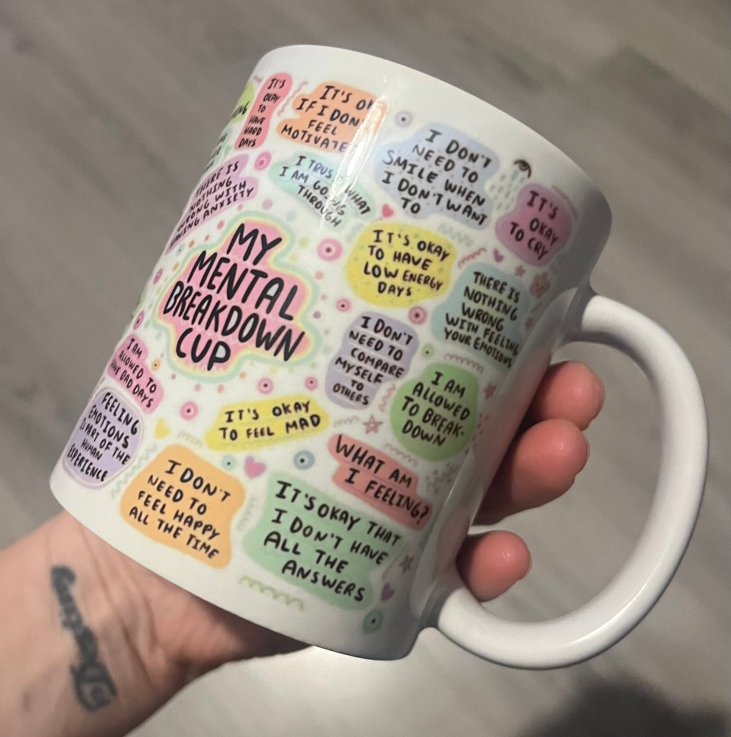 My mental breakdown mug