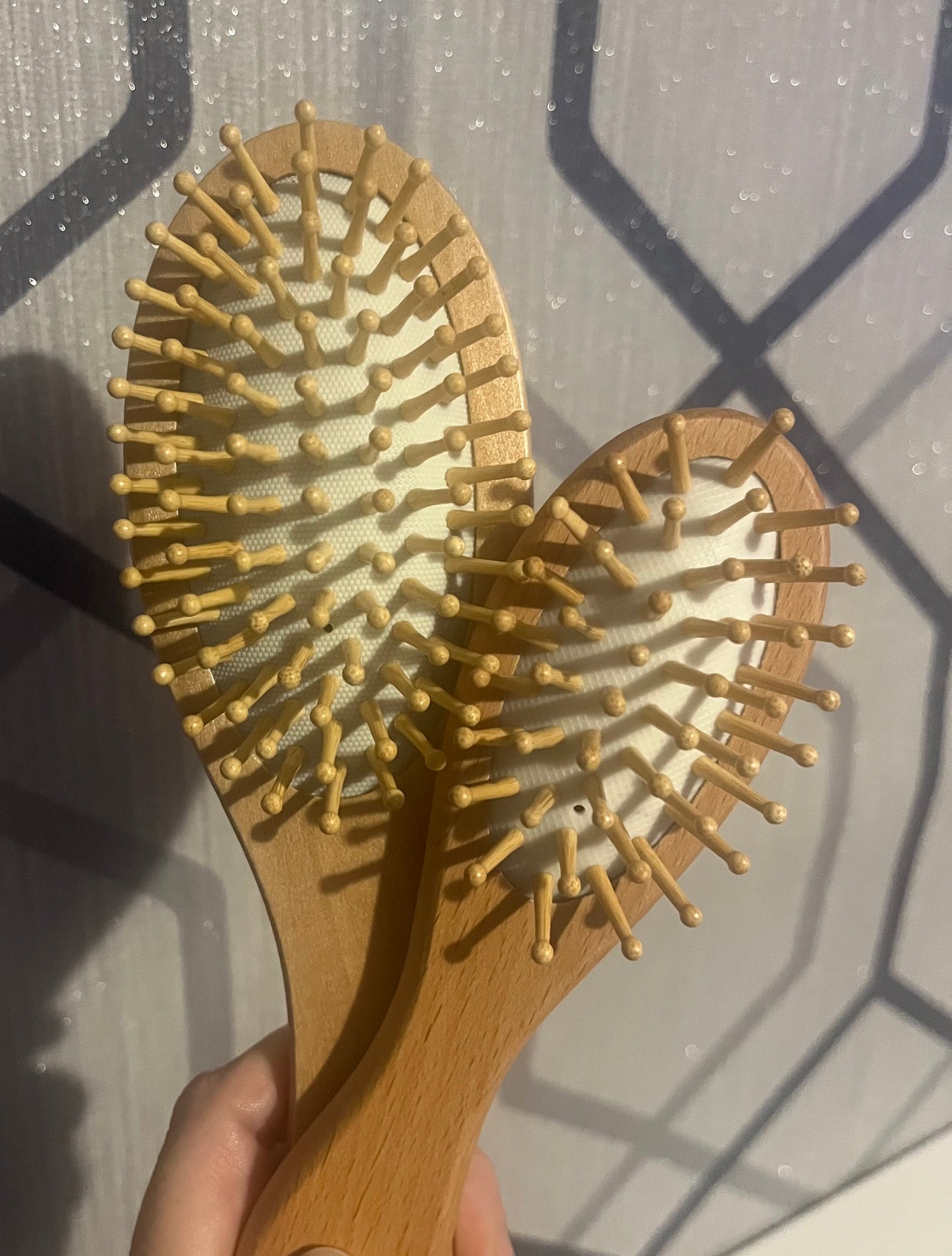 Bamboo hair brushes