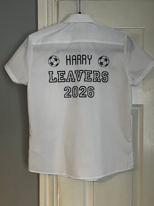 School Leaver Shirts - Football