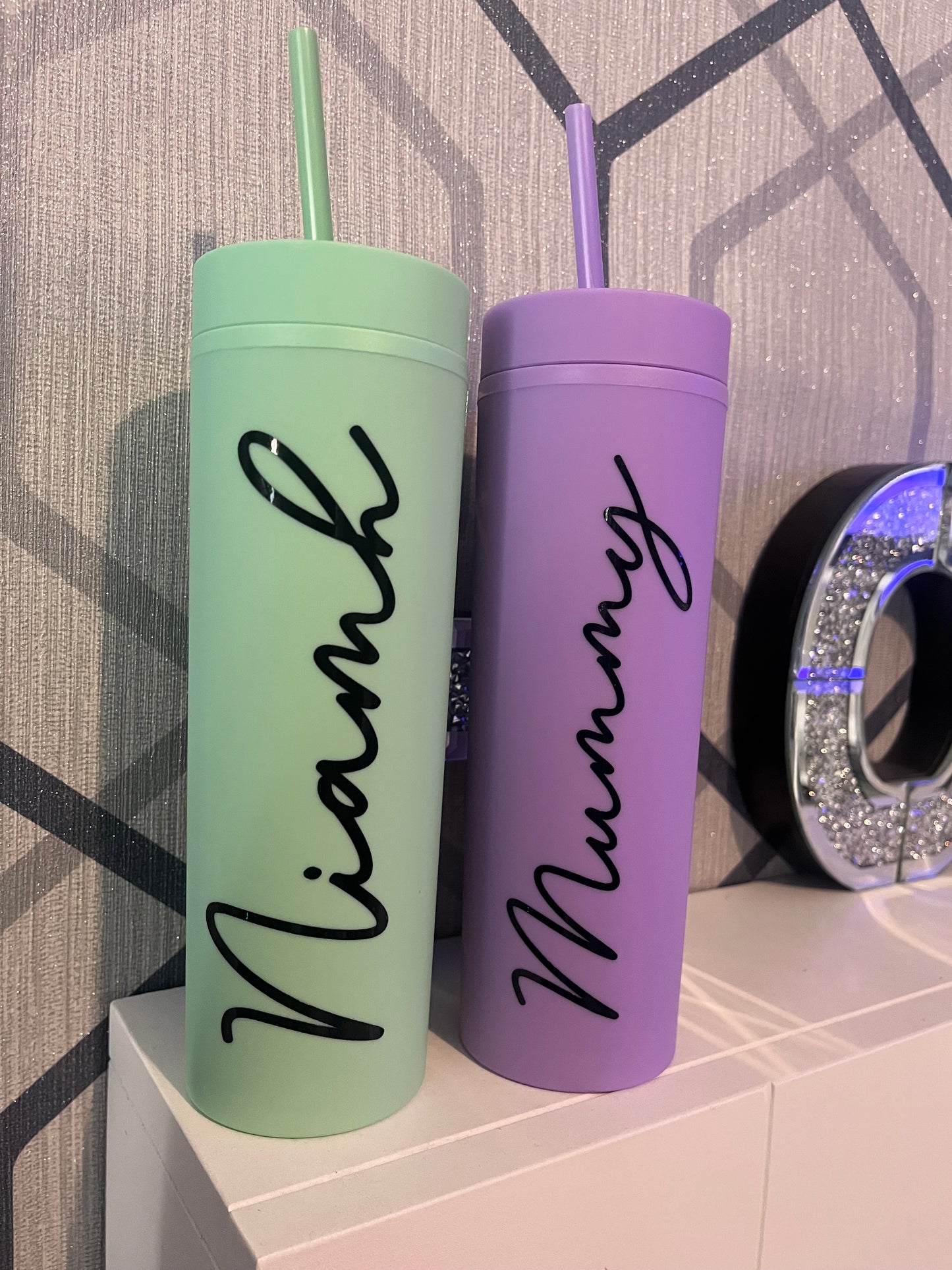 Skinny tumblers