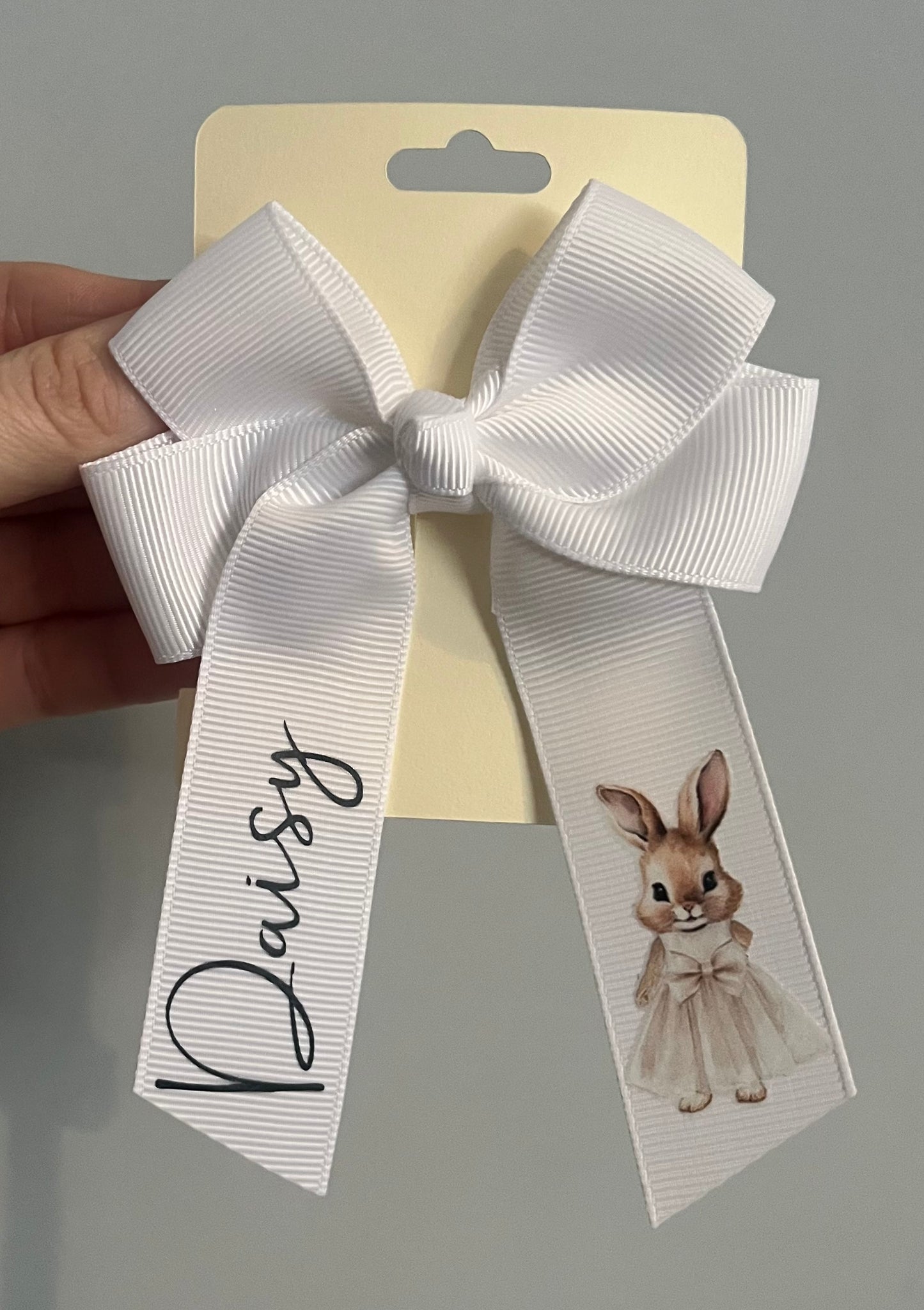 Easter hair bows