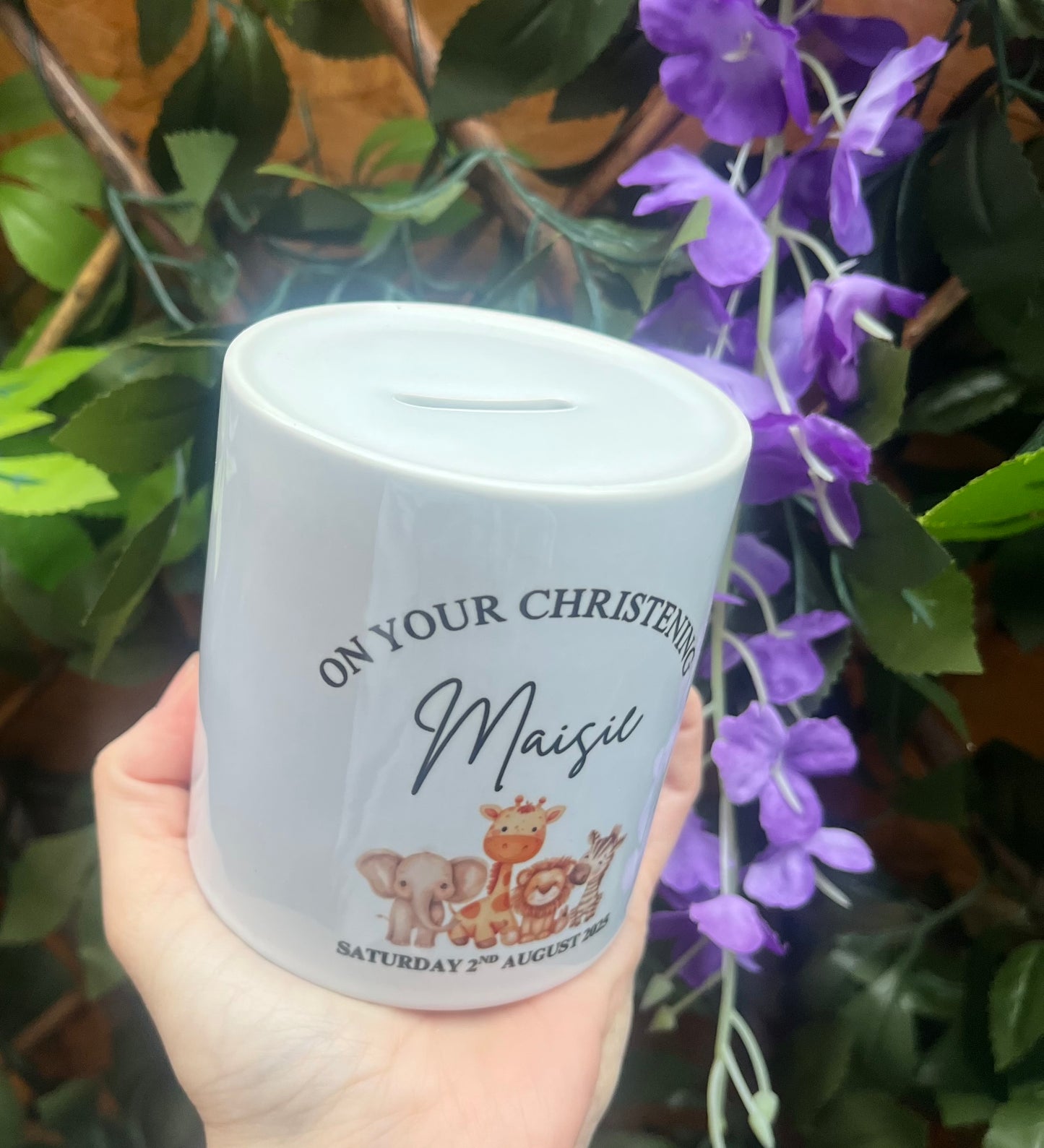 On Your Christening Money Box