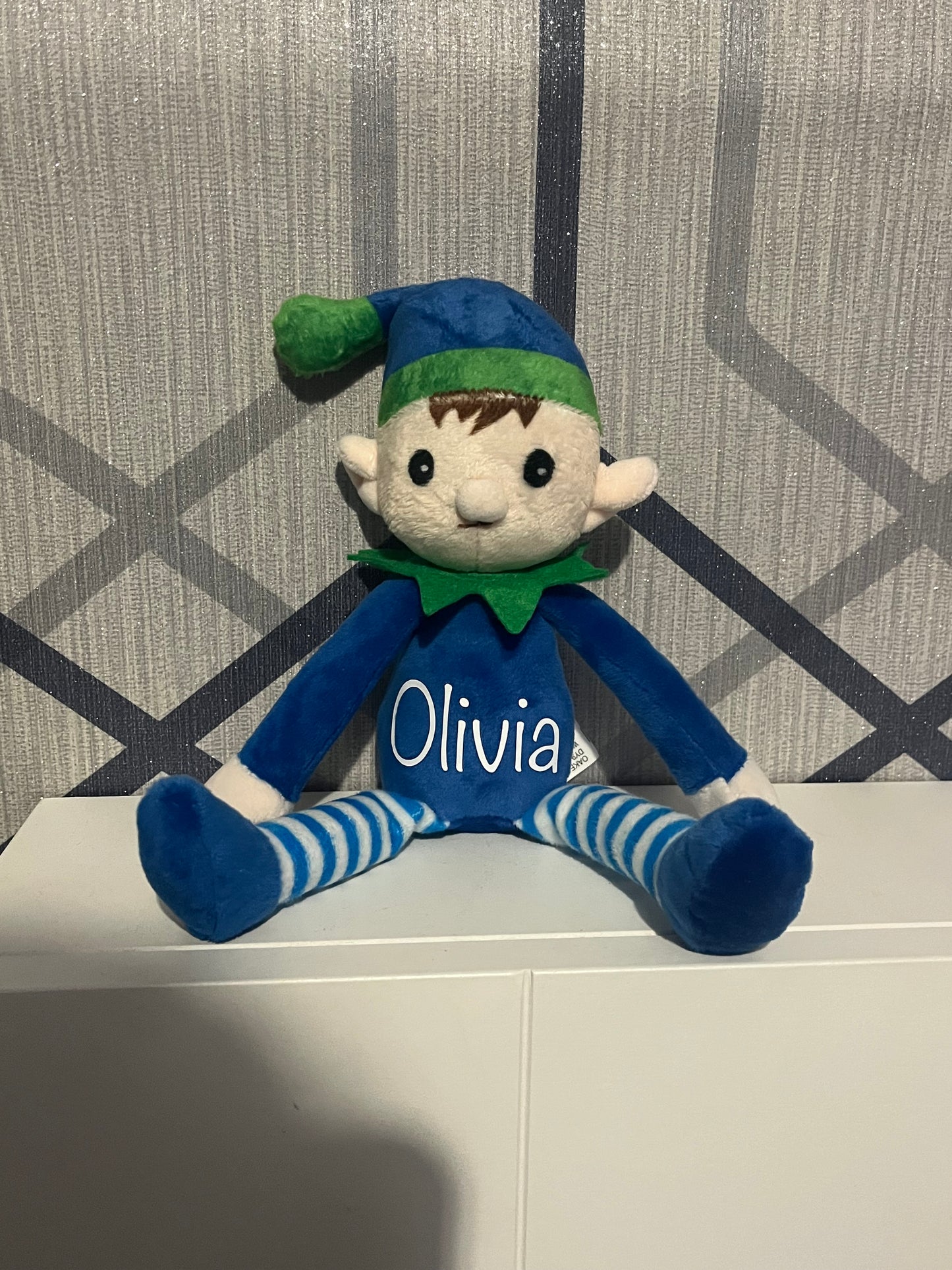 Blue elf teddy