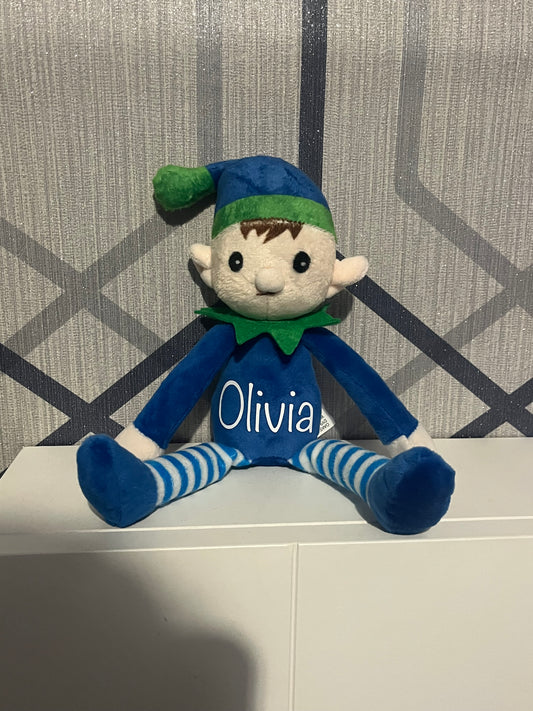 Blue elf teddy