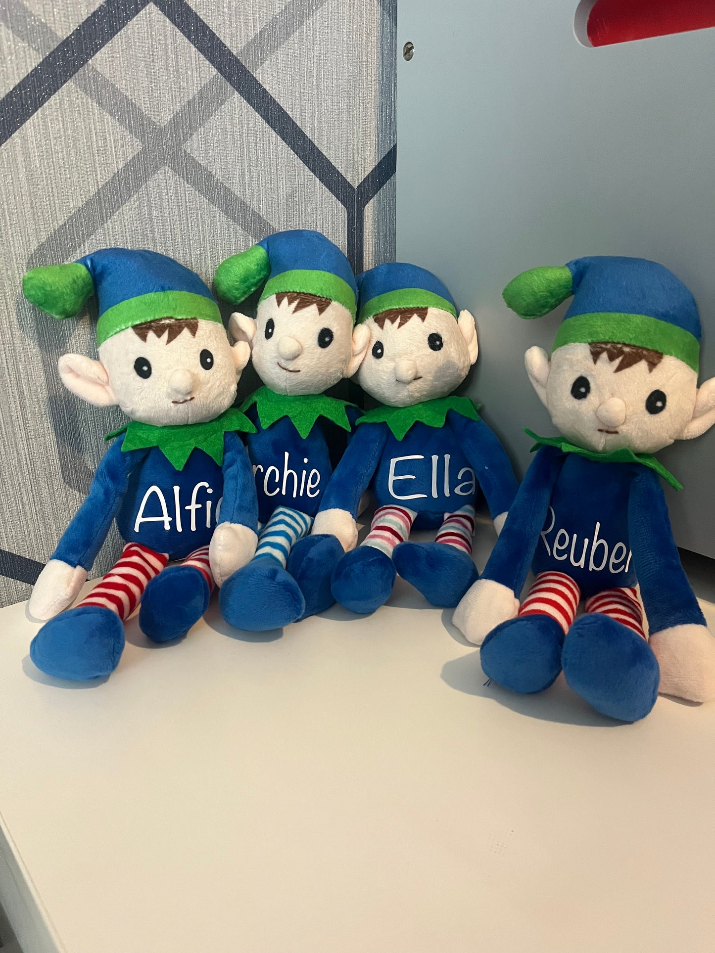 Blue elf teddy