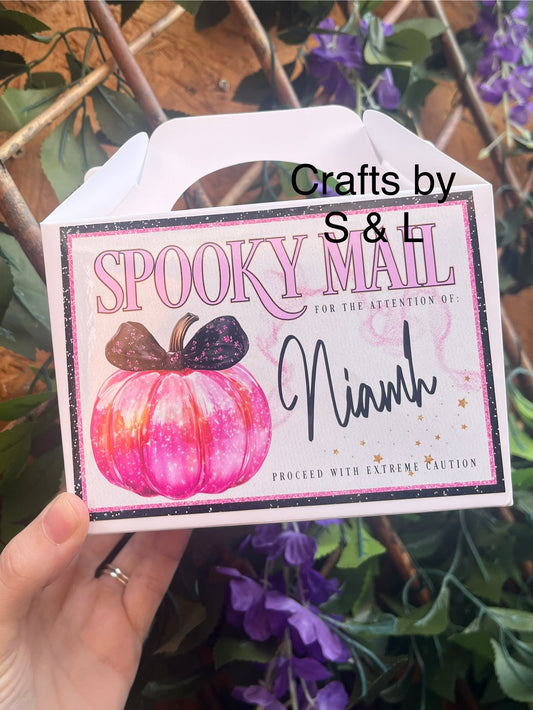 Halloween treat boxes