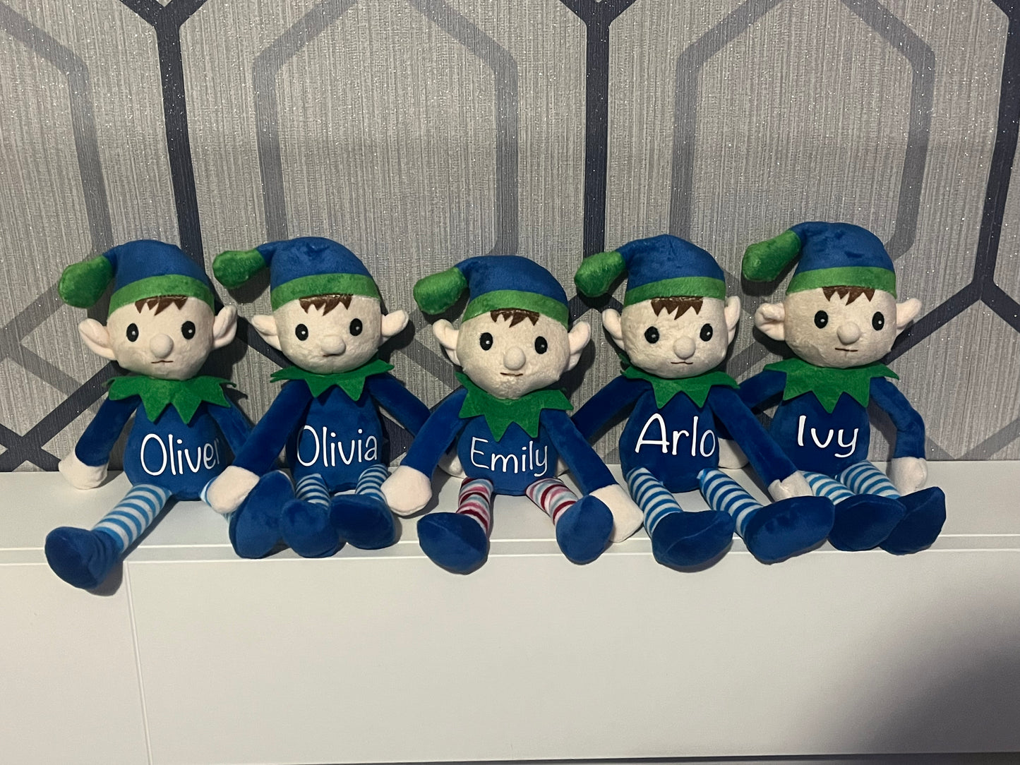 Blue elf teddy