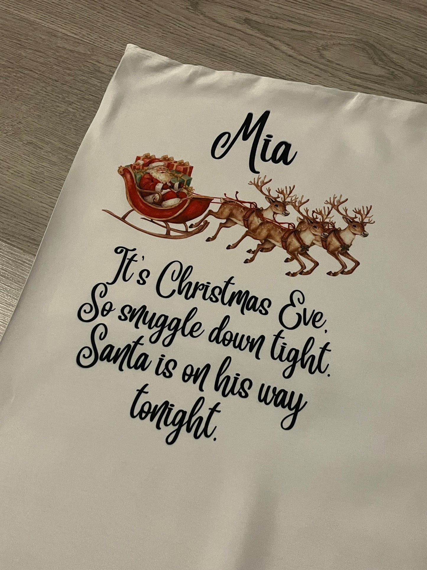 Christmas Eve Pillow Case