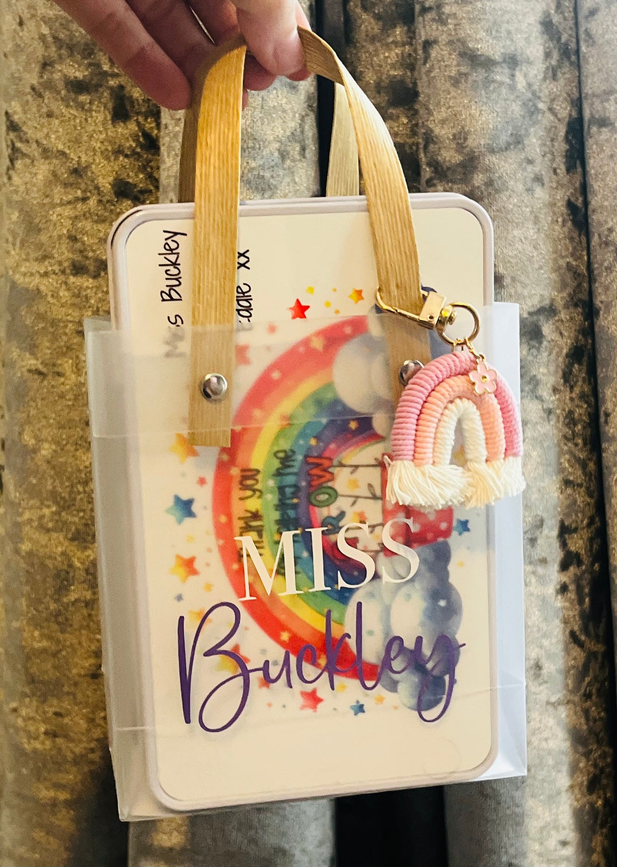 Personalised Teacher Gift Bag