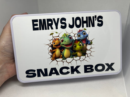 Dinosaurs snack box