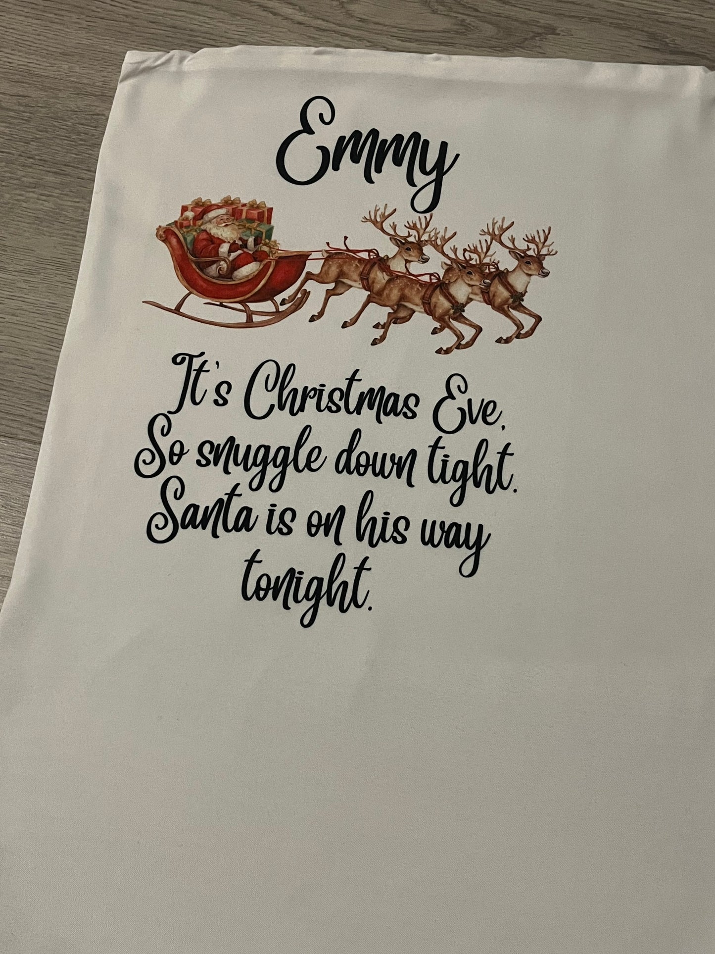 Christmas Eve Pillow Case