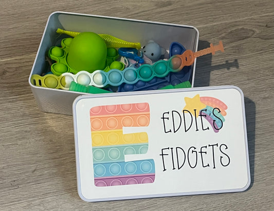 Personalised Fidget Tin