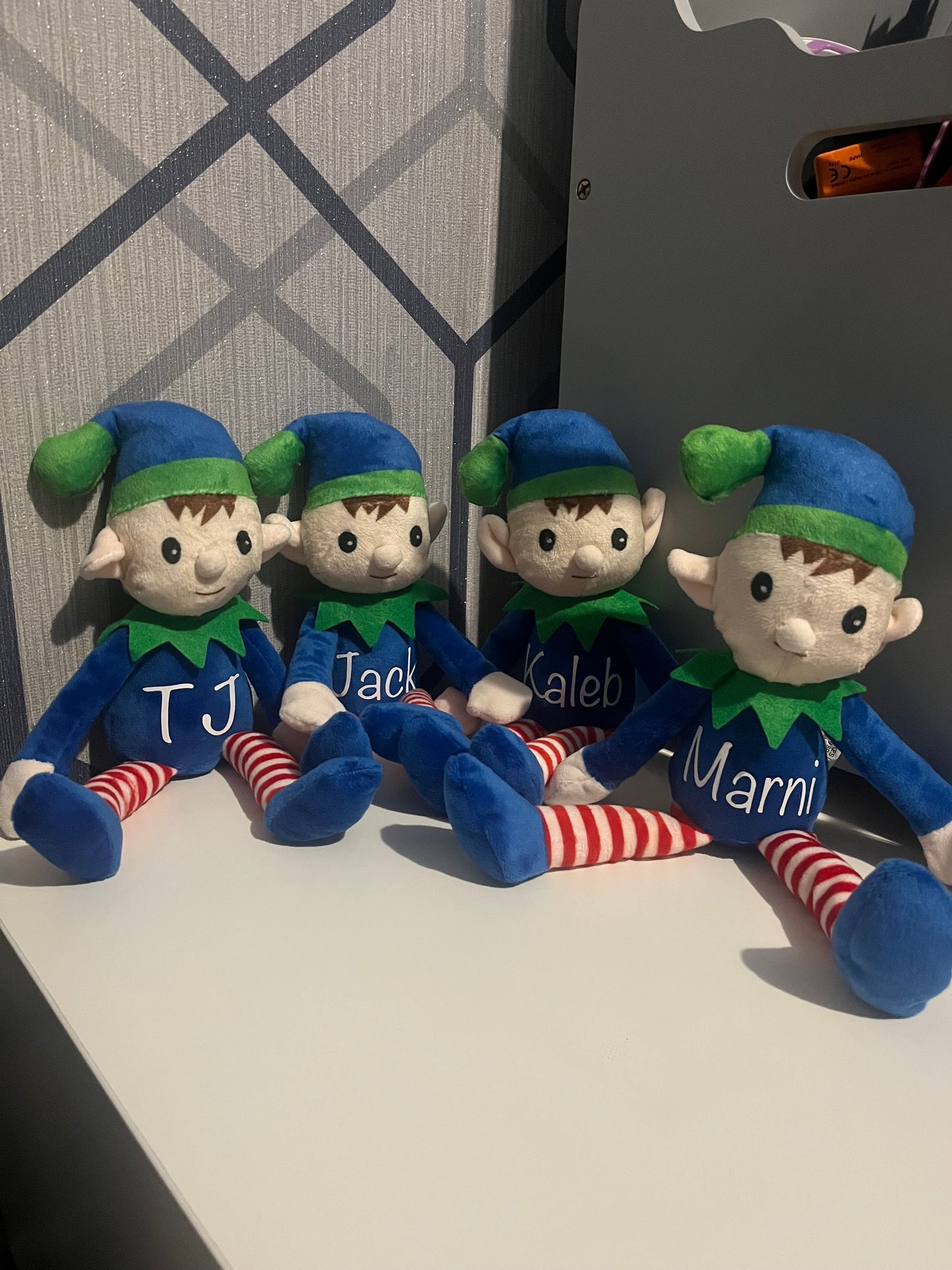 Blue elf teddy