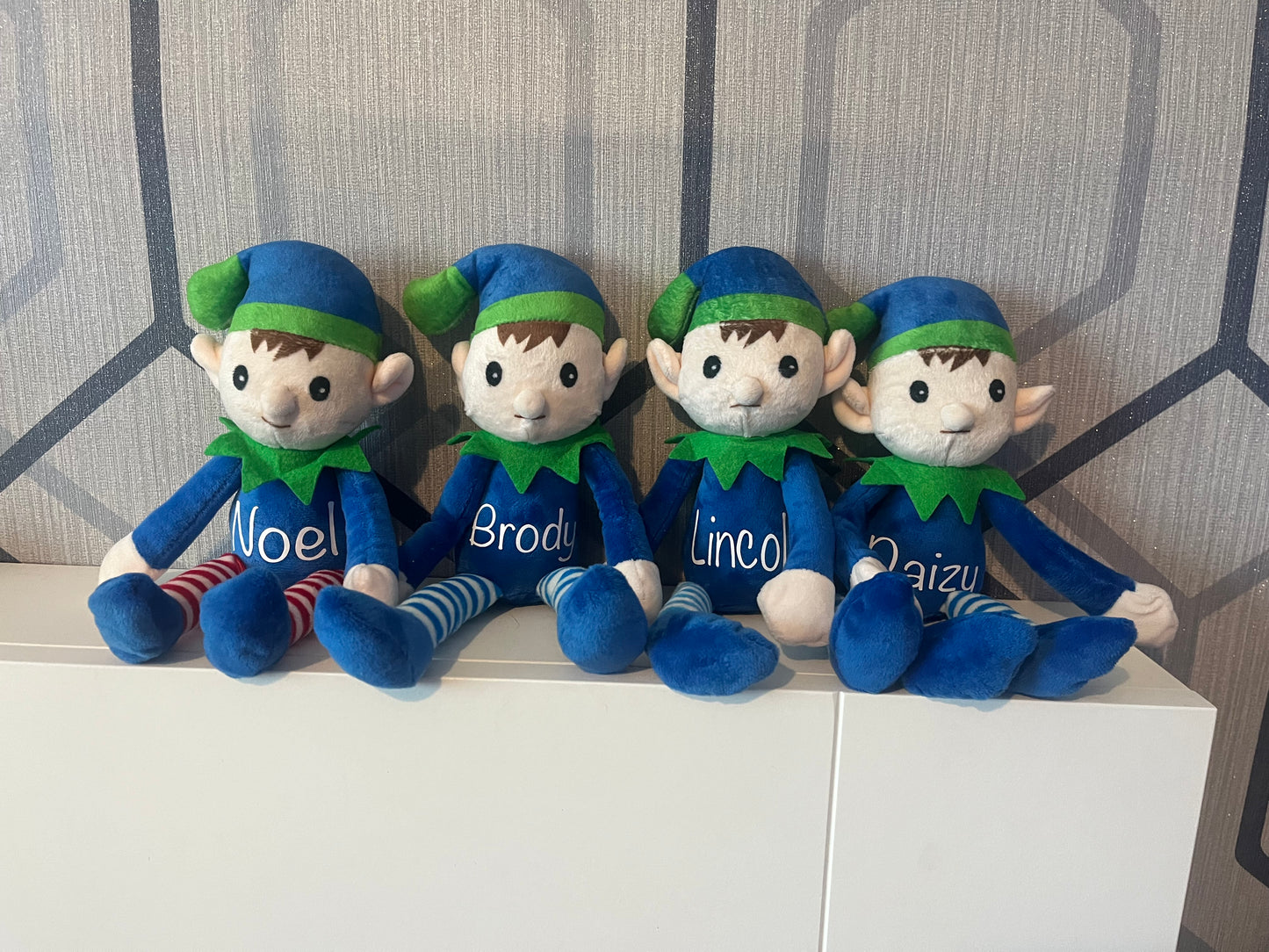 Blue elf teddy