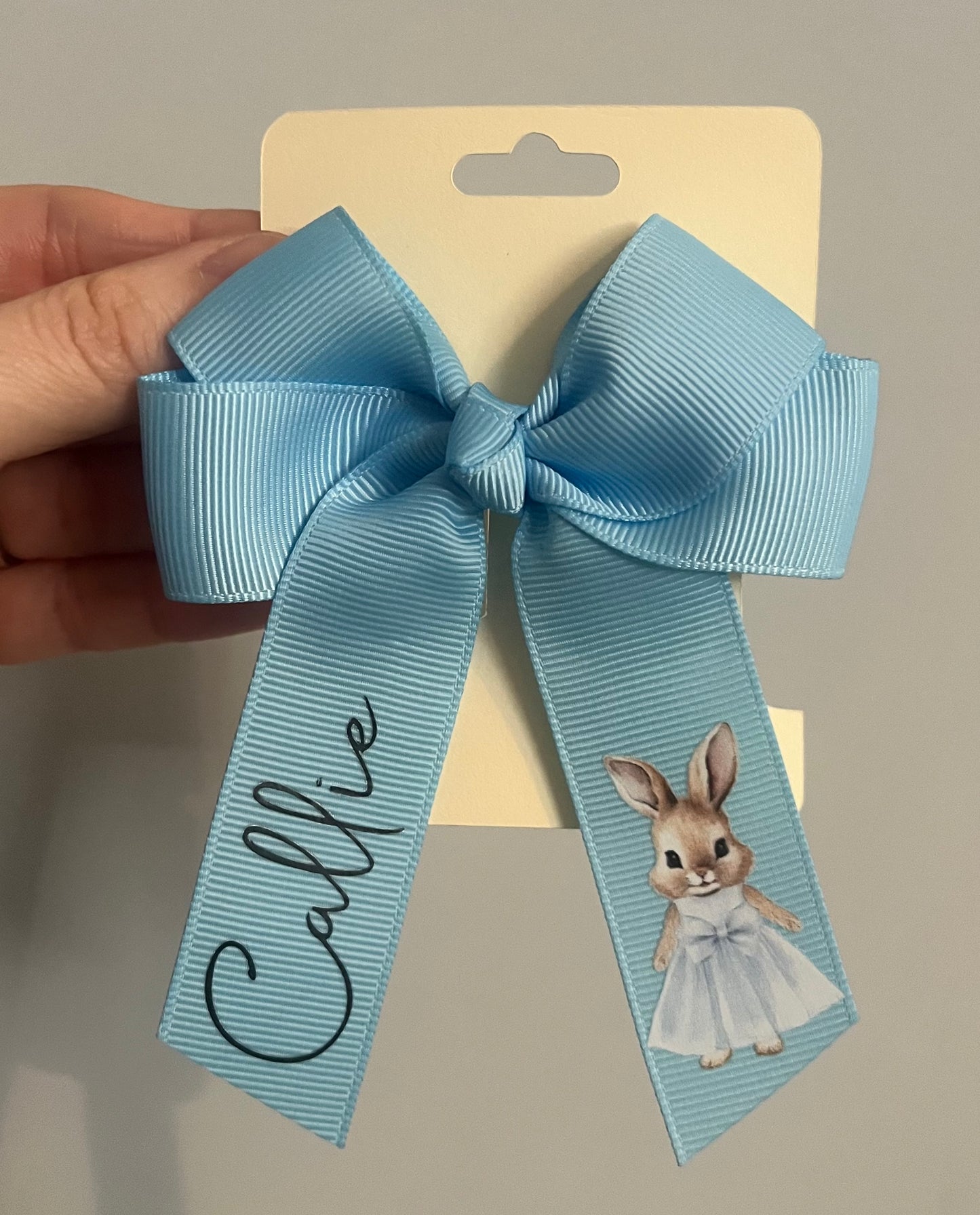 Easter hair bows