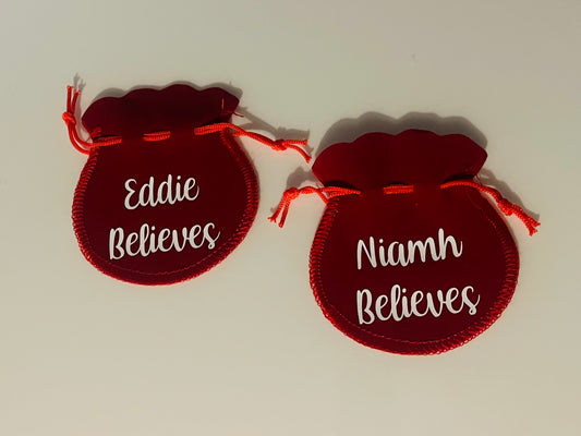 Pouch with jingle bell