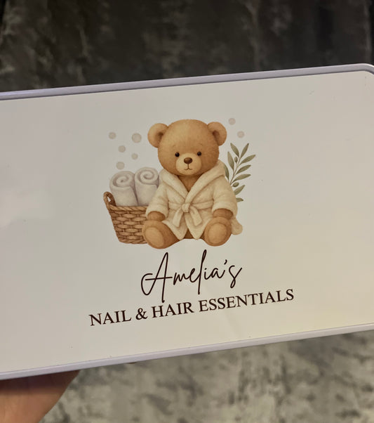 Nail & Hair Essentials Tin