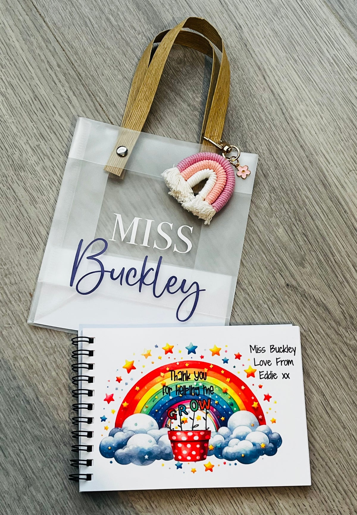 Personalised Teacher Gift Bag