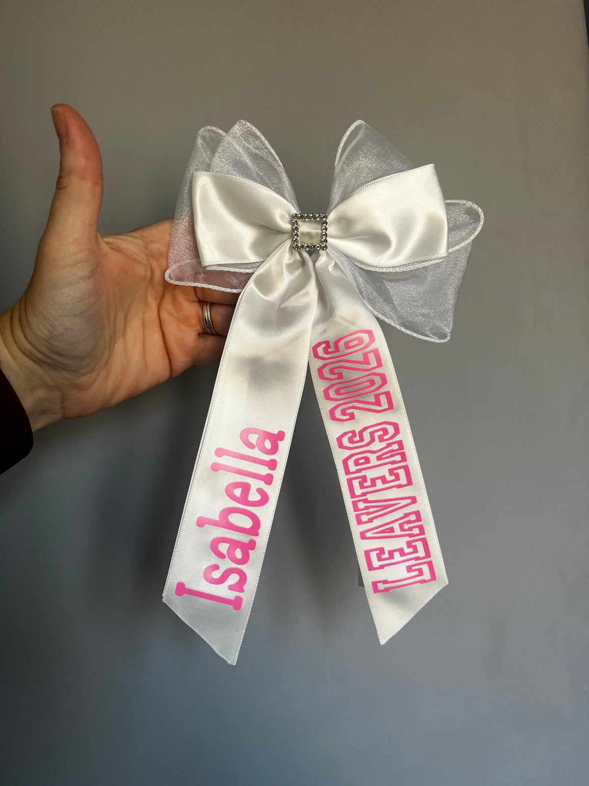 School Leaver Hair Bow