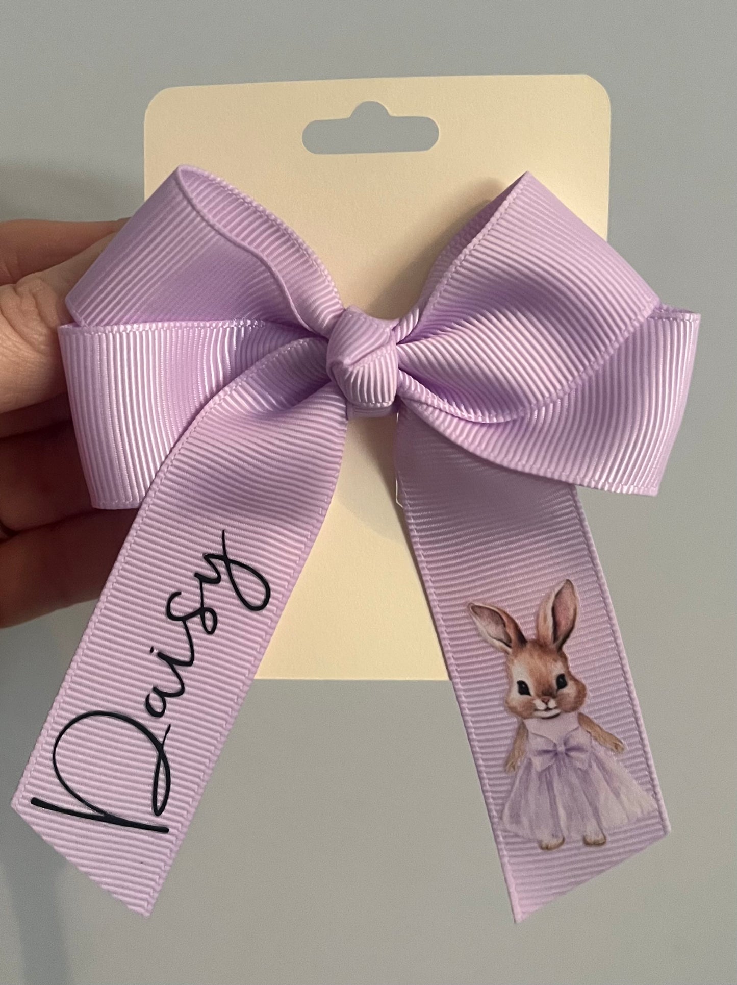 Easter hair bows