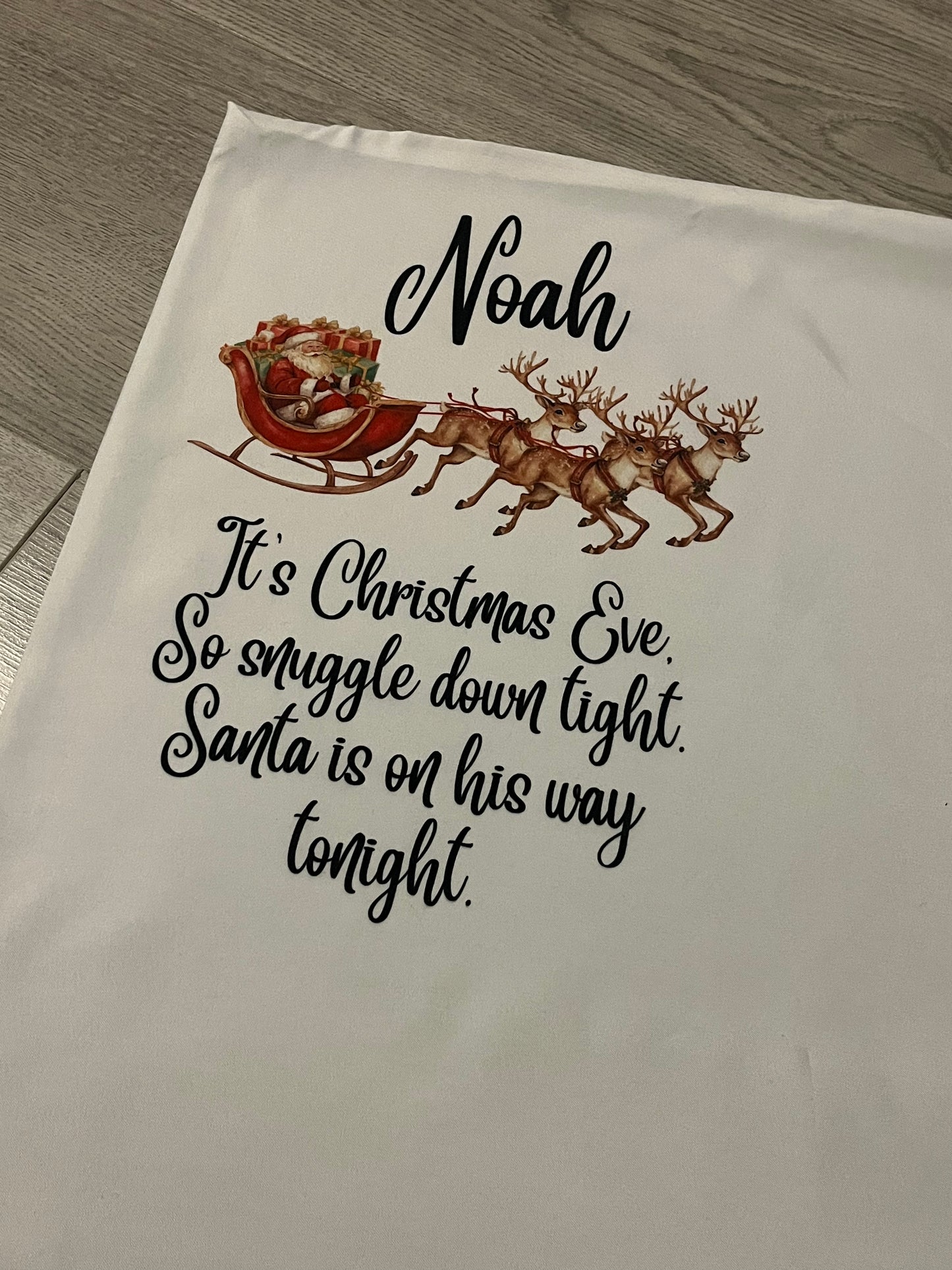 Christmas Eve Pillow Case