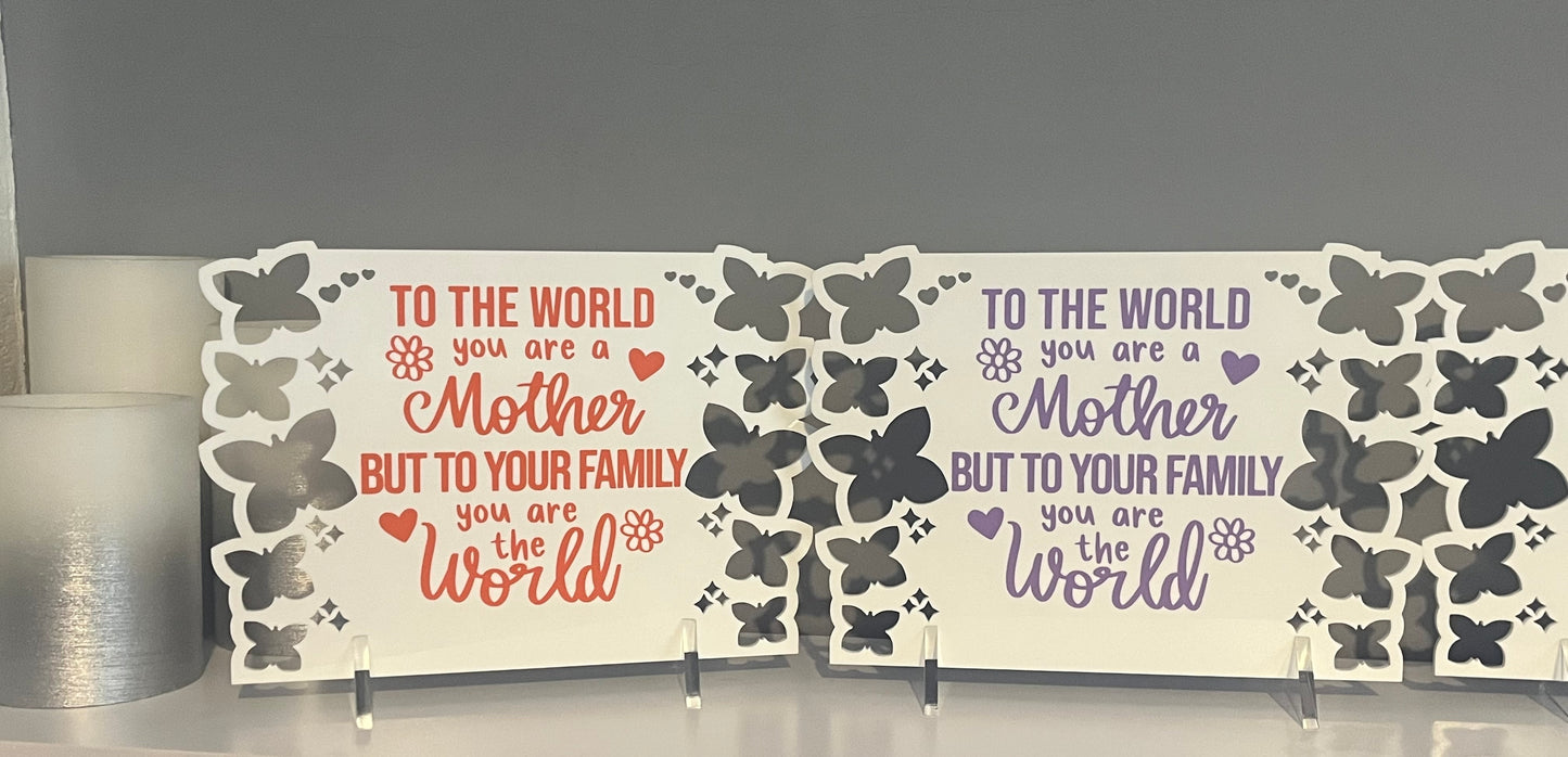 Mothers plaque