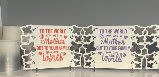 Mothers plaque