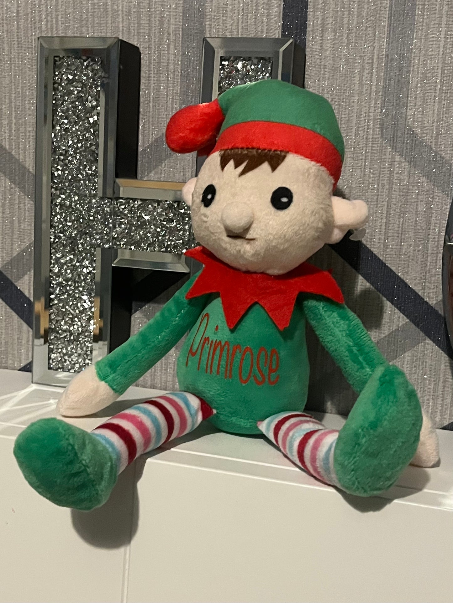 Green elf teddy