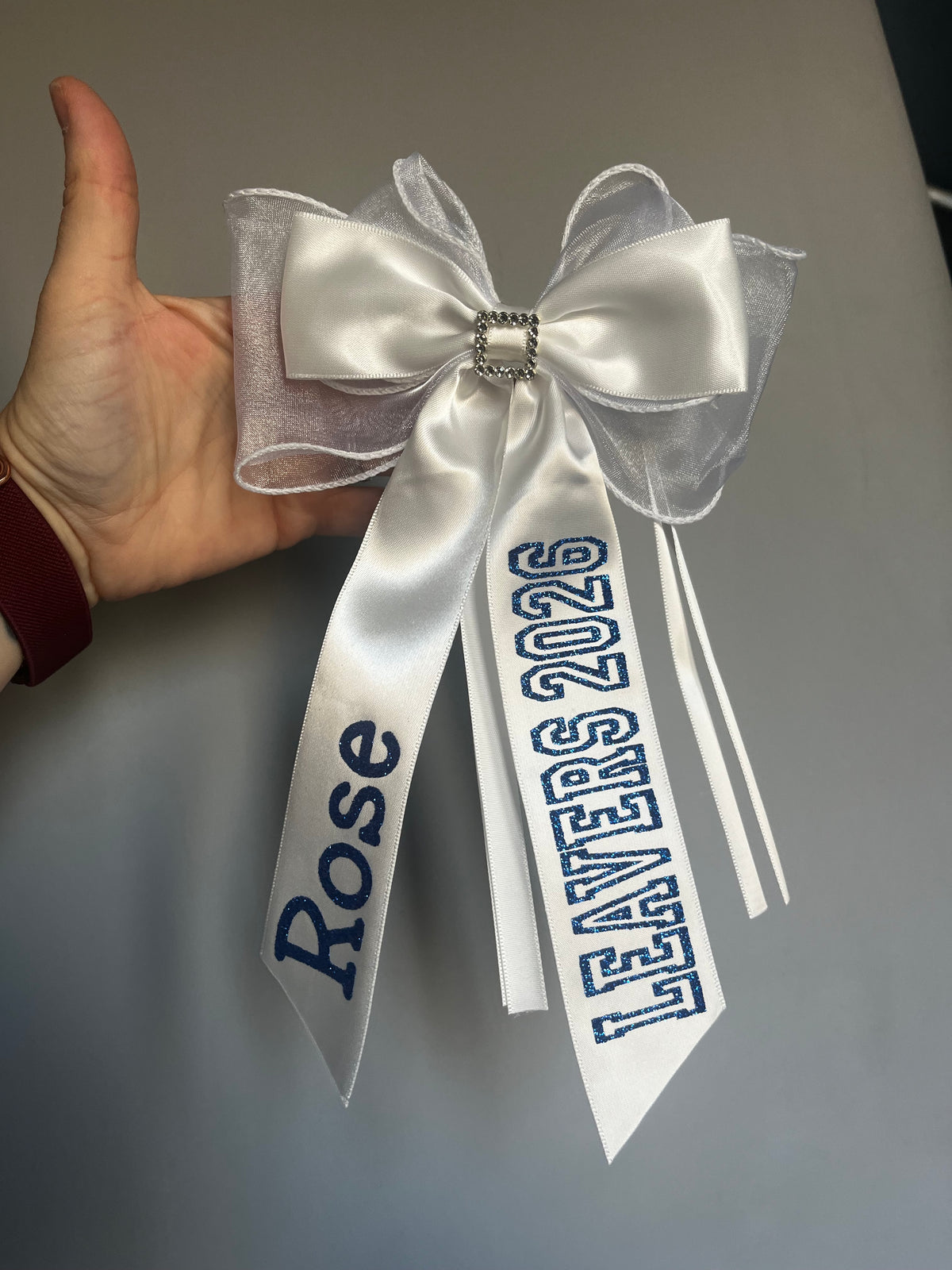 School Leaver Hair Bow