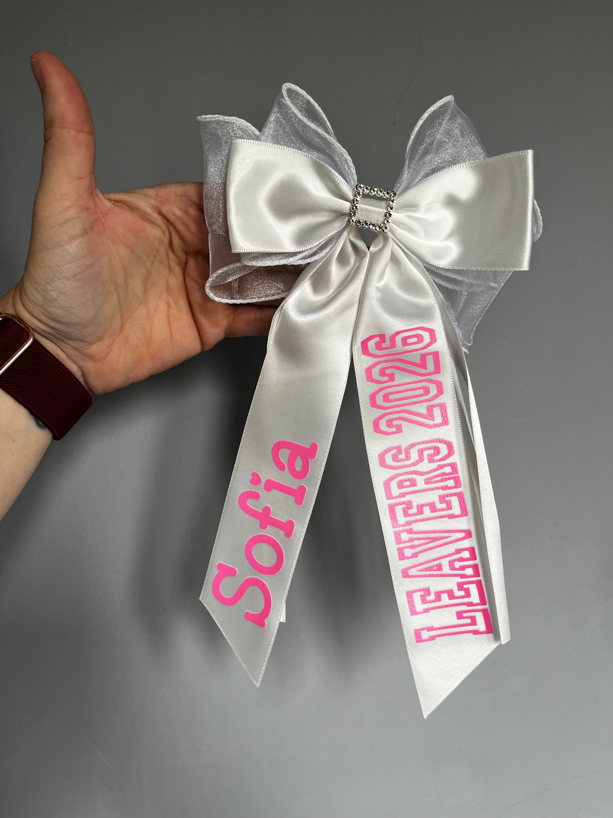 School Leaver Hair Bow