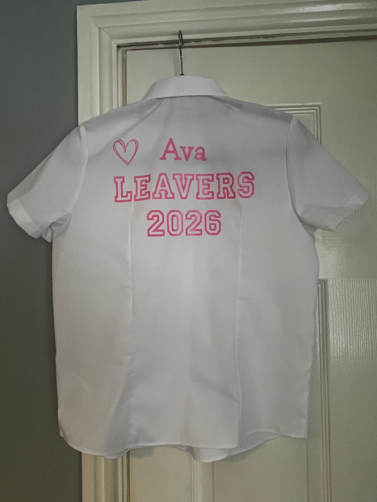 School Leaver Shirts - Hearts