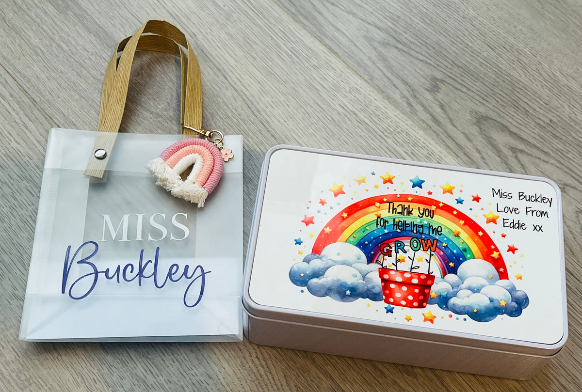 Personalised Teacher Gift Bag