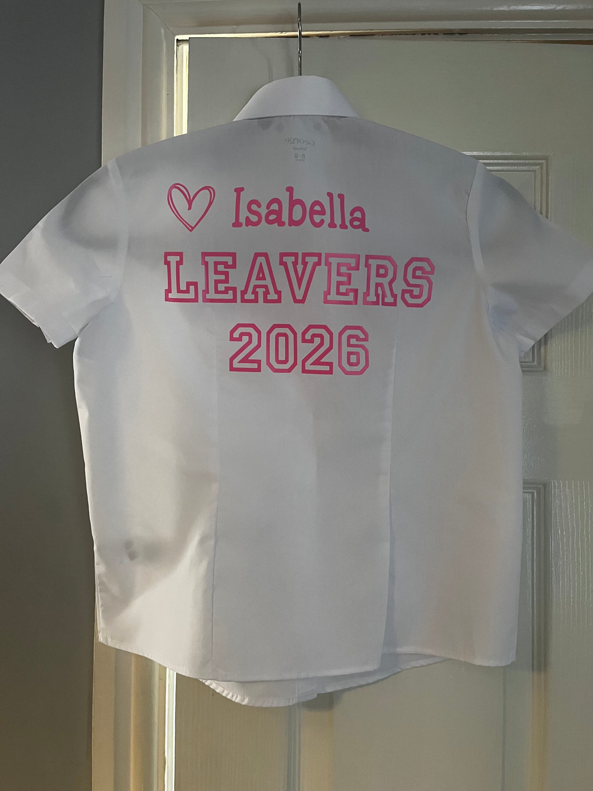 School Leaver Shirts - Hearts