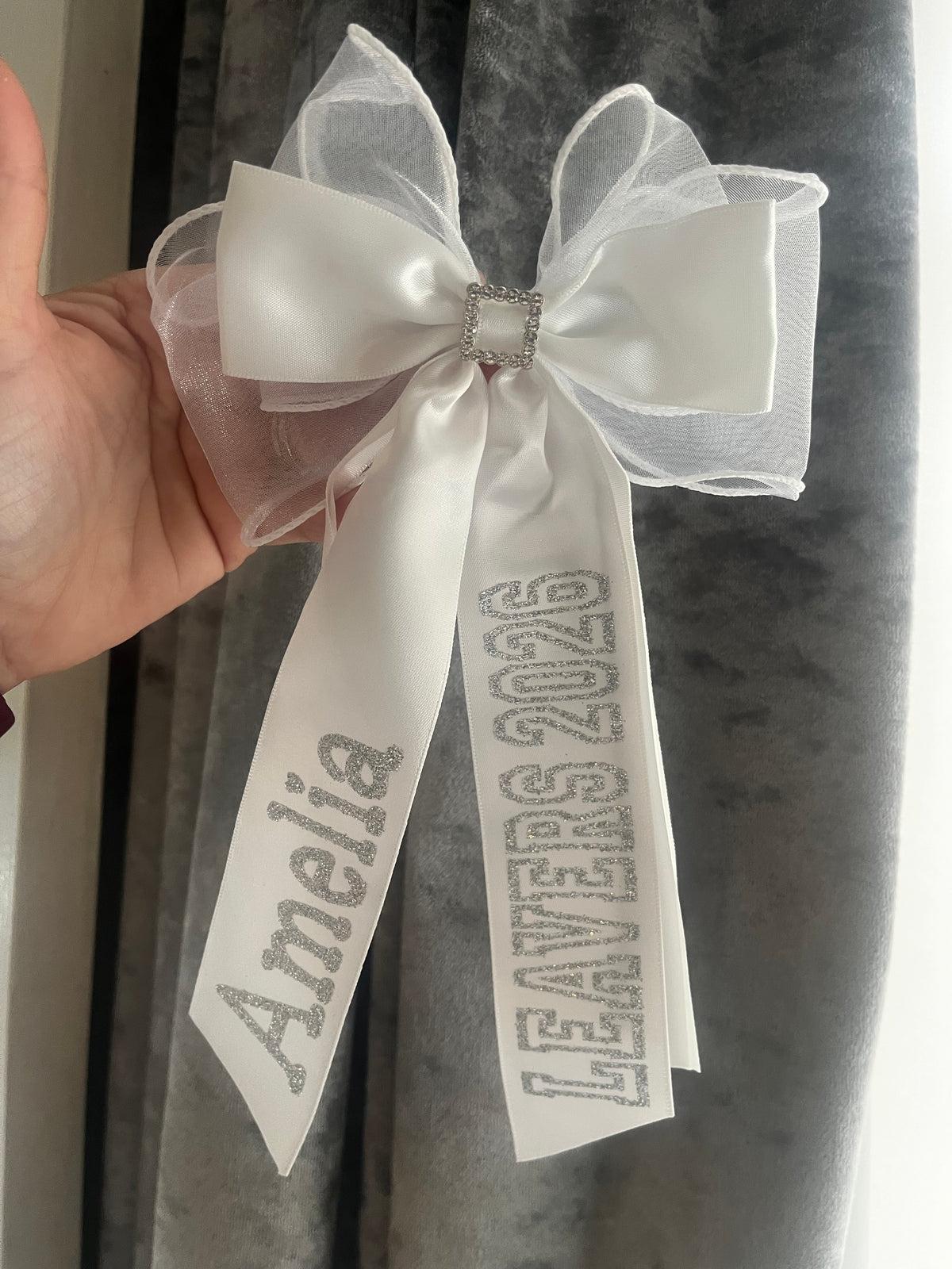 School Leaver Hair Bow