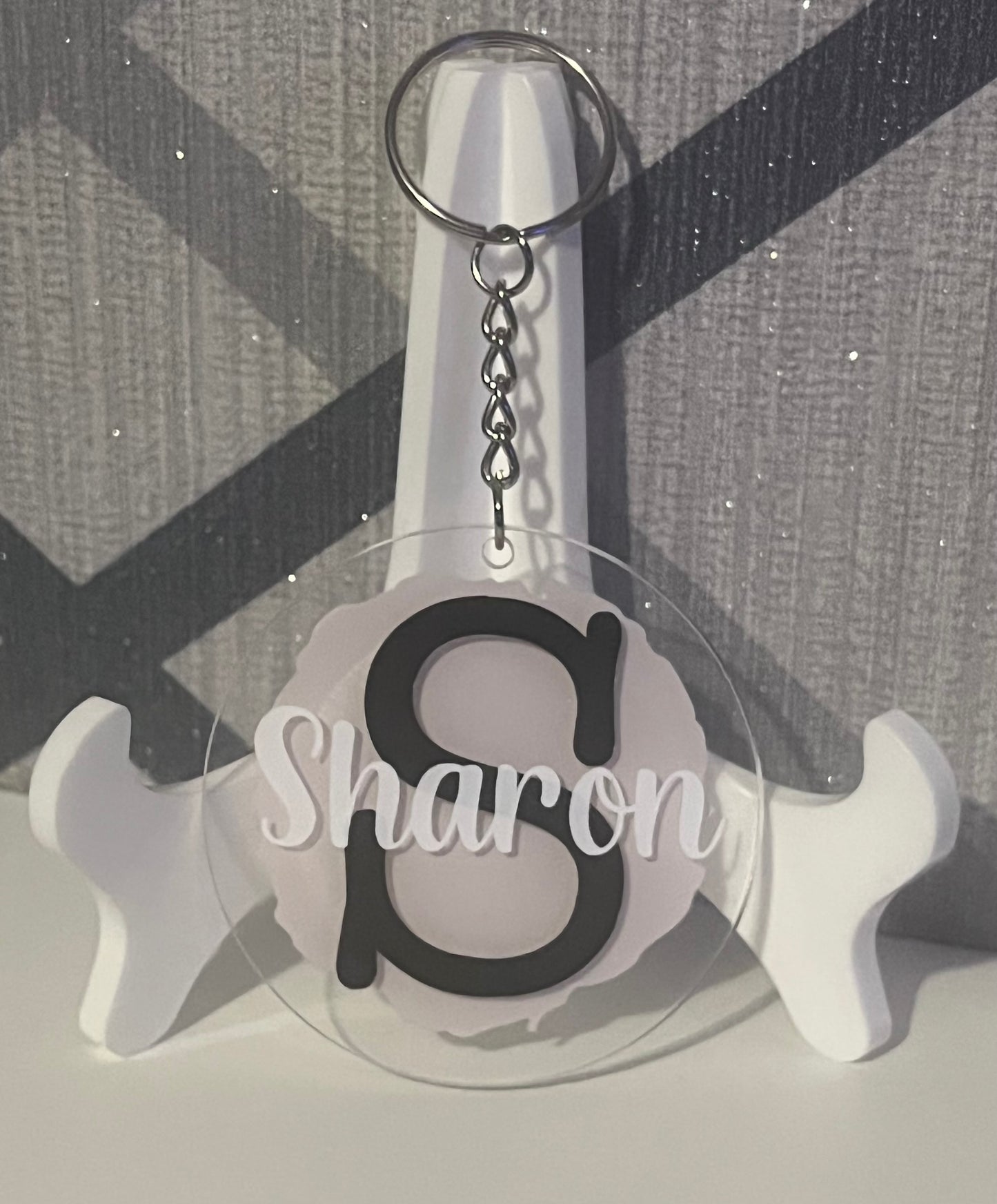 Personalised keyring